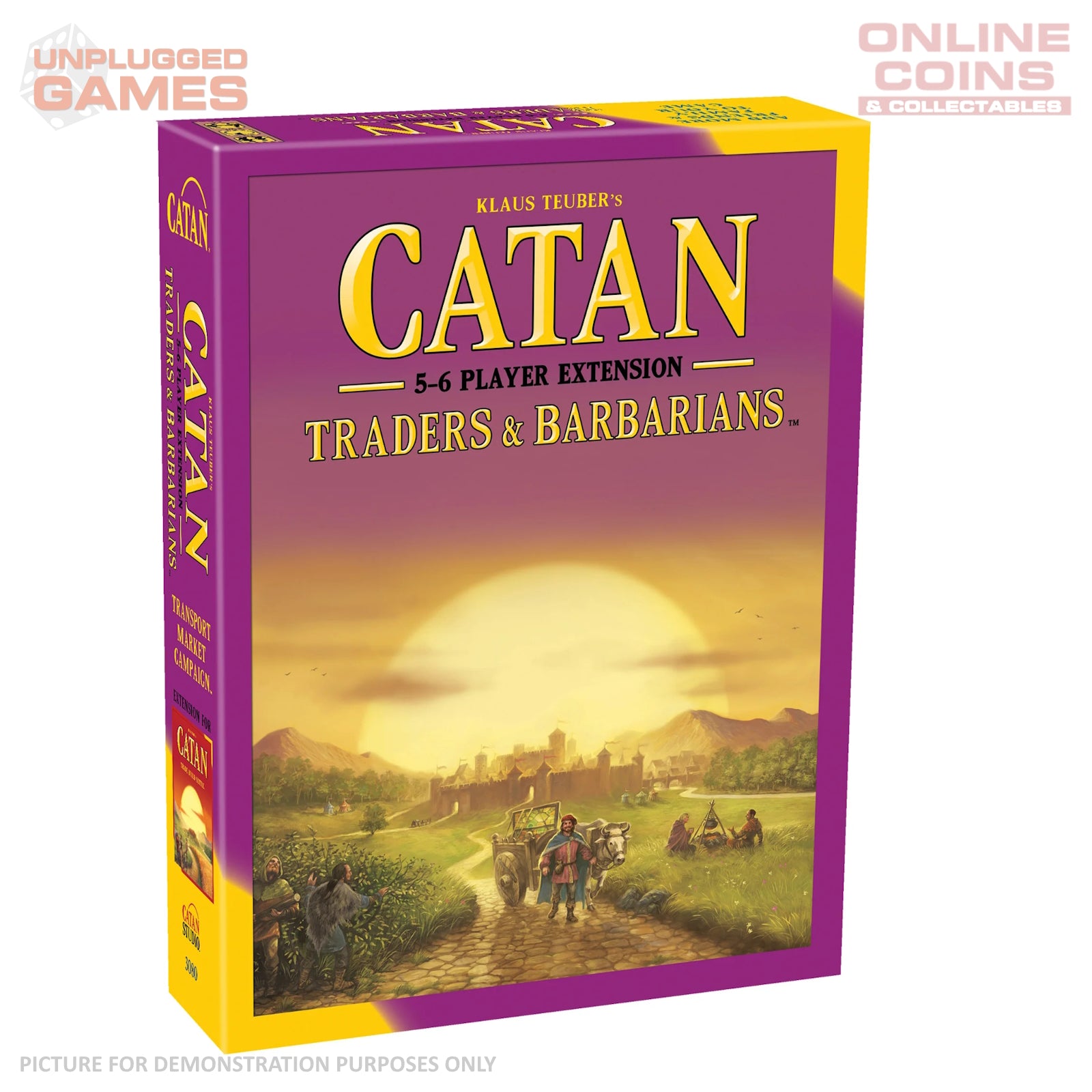 Catan - Traders & Barbarians 5 & 6 Player Extension